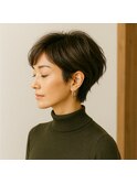 エレガントレイヤーショート 20代 30代 40代 50代 60代髪質改善