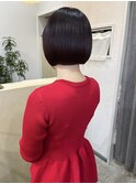 似合わせカット＋透明感カラー