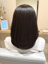 ムニ(muni) 美髪ストレート/ナチュラル/ミディアムボブ