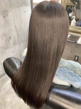 髪質改善/アッシュベージュ