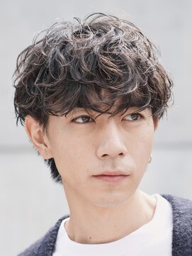 フィフス 原宿(fifth) 原宿シャドウパーマ波巻きスパイラルパーマメンズカット刈り上げ