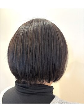 アンジュール 白髪ぼかしハイライト