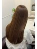 (( こだわりの縮毛矯正 )) プレミアムストレート＋選べるヘアエステ ￥30,800