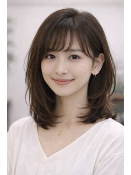ヘアートランク(hair TRUNK) 20代・ナチュラルレイヤーミディアム