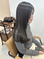 リプ(Lipu)&nbsp;透明感暗髪カラー　透明感カラー