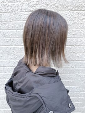 モリオ フロム ロンドン 成増店 【morio成増/児玉】 外ハネボブ 縮毛矯正