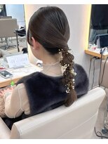 エレノア 渋谷公園通り店(Eleanor)&nbsp;【中澤】編み下ろし　お呼ばれヘア