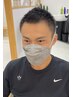 ☆男性限定☆カット+シェービング+眉カット＋クイックヘッドスパ(20分)