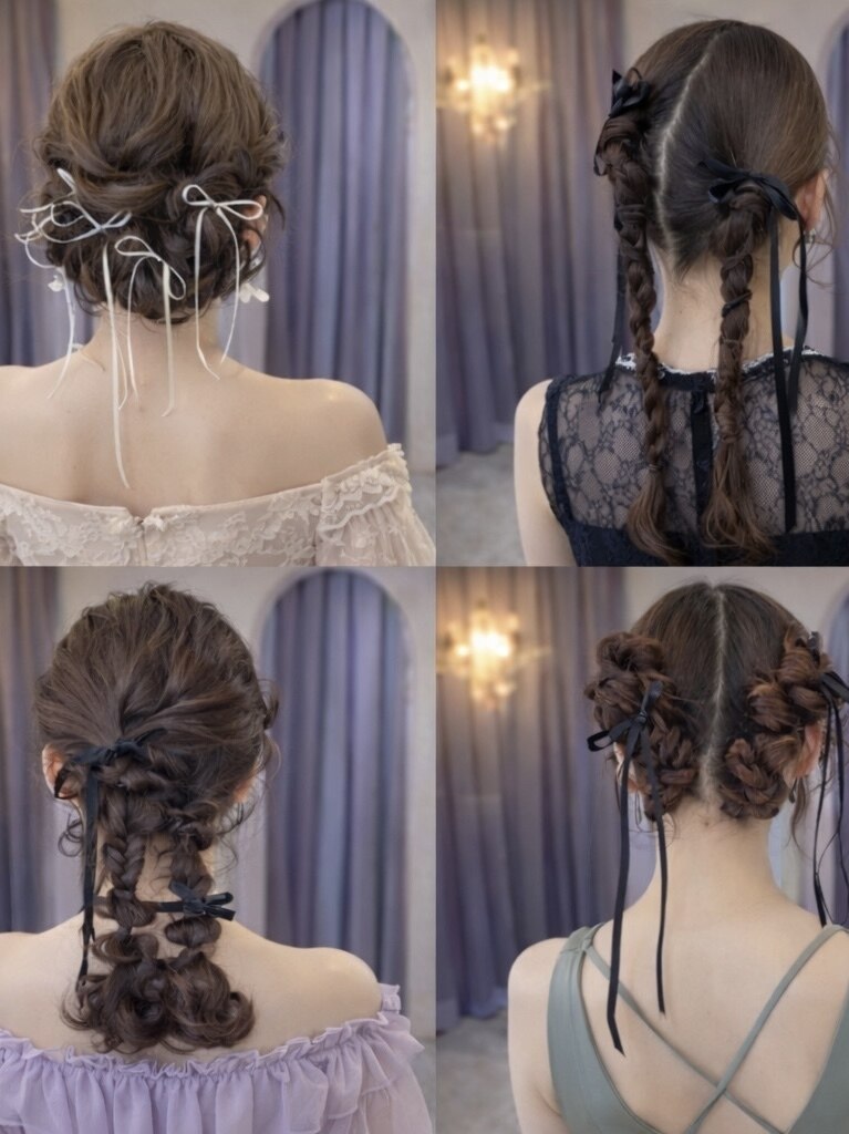ヘアセット 早朝8時台6100/9時台5700