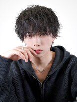 メンズサロン ガウディ 三宮店(men's salon Gaudi) ラウンドマッシュウルフ×無造作シャドウパーマ×メンズカット