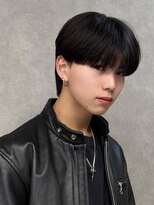 エルマーク 和歌山(L-MARK)&nbsp;マッシュヘア/黒髪/メンズカット/men's/フェザーパーマ