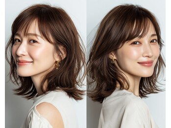 デジャヴ ヘアー アンド スペース 西千葉(dejave hair&space)の写真/大人女性の魅力を引き出す西千葉の隠れ家サロン！パーソナルカラー診断で新しい自分を発見☆西千葉駅