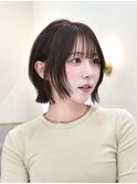 【yuuka】レイヤーボブ　ミディアムレイヤー　似合わせカット