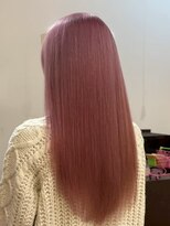ラック 津田沼(LUCK)&nbsp;ピンクベージュダブルカラーインナーカラーケアブリーチ