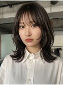 【蔵人】レイヤーカットハッシュカットミディアムレイヤー