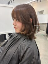 キートス 高知店(kiitos) オーダーNo. 1ミディアムレイヤー×透明感UPミントベージュ