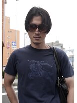 ソーレ(sole) mitsuki大人センターパートルーズセンターパートミディアムヘア