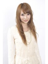 コンフェティ ルピナス山之手店(Confetti)&nbsp;30代40代50代60代 ストレートにメランジュカールで可愛らしさUP