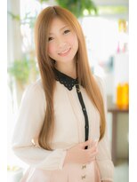 エヌアンドエーコンティ(N&A CONTi)&nbsp;大人ガーリー×キャメルベージュ×レイヤーロング