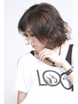 アルス(ars)&nbsp;ダークカラーのふんわりパーマスタイル