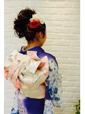 艶やかサイドアップ