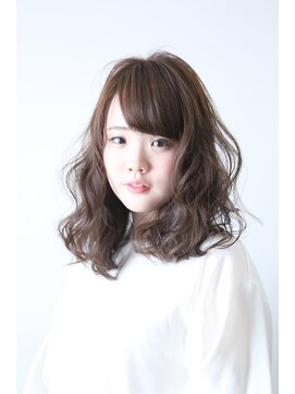 ヘア サロン キャンバス(hair salon Canvas) ゆるふわミディアム