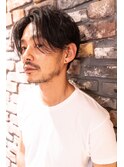 【LANY 横浜】 センター分けハンサムショート×ダークブラウン