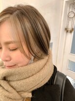 カミヤ(kamiya)&nbsp;【kamiya】ショートでインナーカラー