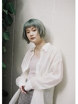 ピズム(PISM)&nbsp;オン眉バング/ミントグリーン