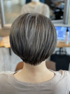 ヘアーリゾートガーデンバイトロント 船橋法典店(Hair Resort Garden by Toronto) マッシュショートボブ【船橋、西船橋、市川大野、新船橋、塚田】