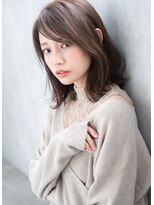 フレームプラス 御堂筋難波店(FRAME +)&nbsp;簡単スタイリング♪外ハネミディアム