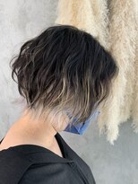 フリーダムメルシー(freedom Merci)&nbsp;■ハンサムショートボブ　デザインブリーチ