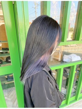 ネバーランド(NEVERLAND) 寒色グレーインナーカラー