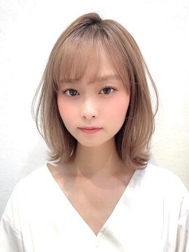 マティエ 銀座(Matie) くびれミディココアベージュカカオブラウン透明感20代30代40代