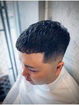 エルハウス(L house...) 【スキンフェード】クロップ×濡れパンStyle