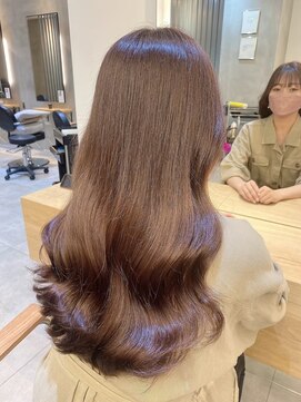 ジーナ 本八幡(Zina) 大人かわいい20代30代40代小顔ショコラベージュ　Zina本八幡