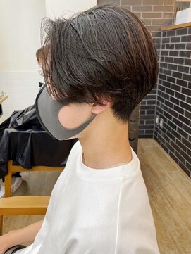 ネオリーブ クーロ メゾン 横浜(Neolive curro Maison) 韓国センターパート×ニュアンスパーマ[メンズ]