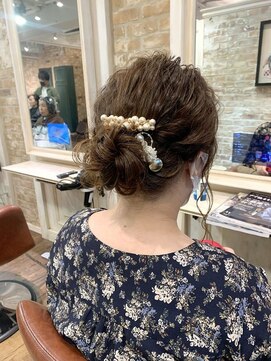 シャル 相模大野(shalu) 【ムラカミ】カジュアルシニヨン　≪shalu相模大野≫