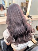 艶髪アッシュピンクブラウン☆【ALEAP parrot/多賀】