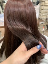 リー 甲子園(Lee) ブリーチなしでピンクブラウン