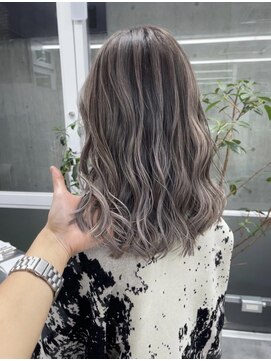 空 イルミナカラーハイライトグラデーションカラーベージュカラー