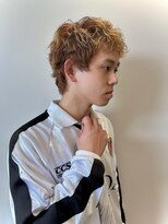 外国人風メンズハイトーンパーマ