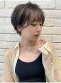 【The C 森谷やよい】ふんわりカール◎小顔ショート10代20代30代