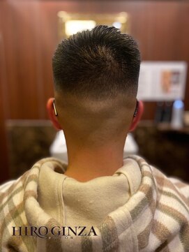ヒロギンザ 大阪本店(HIRO GINZA) スキンフェードショート