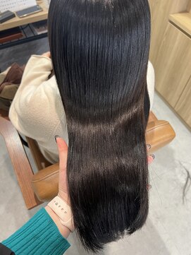 テラスヘア 新潟駅南(TERRACE hair) 【艶髪】退色も綺麗にオリーブグレージュ