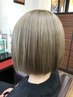 カット+毛髪補修カラー（リタッチ）+リンケージトリートメント￥10230