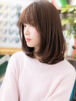 カバーヘア ブリス 北浦和(COVER HAIR bliss) ★斜めバング美髪ワンカール前下がりセミディ20代30代40代★10