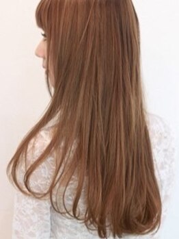 イエロー(YeLLOW)の写真/エリア希少！《酸性縮毛矯正》ならYeLLOW＊柔らかい質感で、自然なストレートを叶えます☆
