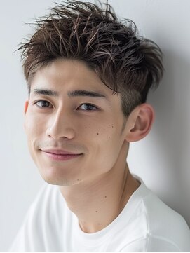 メンズ ルシードスタイル アウラ 松戸市五香(LUCIDO STYLE Aura) メンズスタイル【五香/メンズカット＜理容室＞/ブリーチ/眉毛】