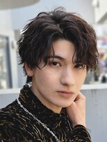 フィフス 神南(fifth)&nbsp;2way緩めツイストスパイラルパーマメンズマッシュウルフカット★